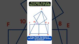 Find Angle BAD   @InspiredMathematically