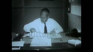 footage  s a montage of early computers from the early  1960s