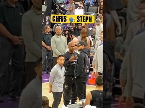 CHRIS PAUL 🗣️ STEPH #nba #nbatoday #chrispaul #stephencurry #curry #kings #warriors #gsw