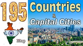195 Country Name and Capital Name list | Countries and Capital | World  Countries | All Country Map