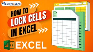 How to Lock Cells in Excel | Hindi | Technogeeks