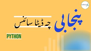 Data Science with Python in Punjabi | پنجابی چہ ڈیٹا سائنس