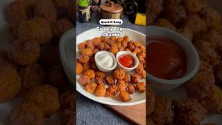 Crispy Soya Chunks 💕 #shorts #soya #nutri #snack #teasnack #homemade #quick #easy #cooking #recipe