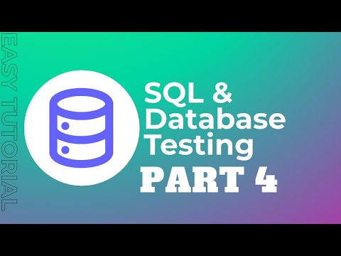 SQL and  Database Testing Magnitia  Part 4