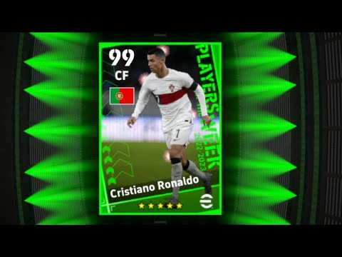 Cristiano Ronaldo National POTW 99 Efootball PES 2023