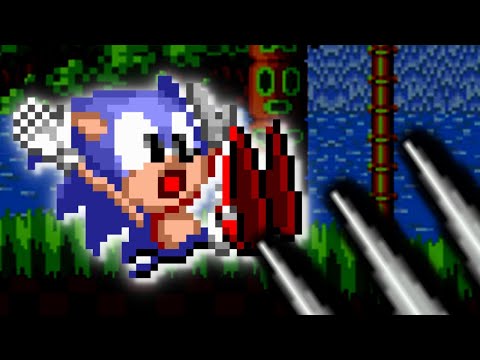 Sonic 1, but when I get hit, the video ends.