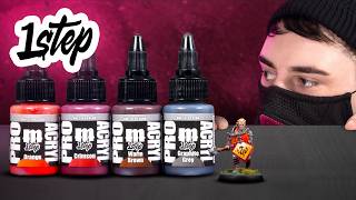 I was wrong about 1-Step, the new Contrast paint from Pro Acryl (was I?)