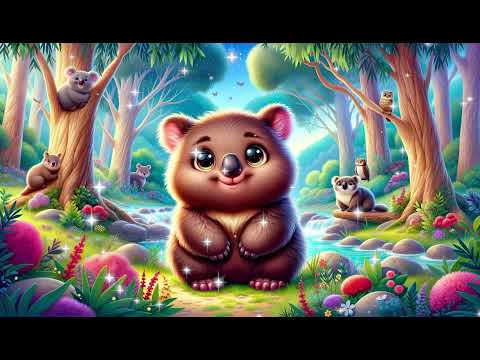 Fall Asleep Fast 💤 Wally the Wombat's Dreamy Journey