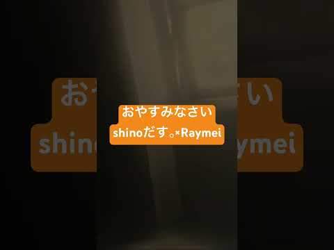 おやすみなさいshinoだす。×Raymei
