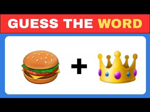 Can you guess the word by emoji🐯🥓🍔#challenge #quiz #knowledge