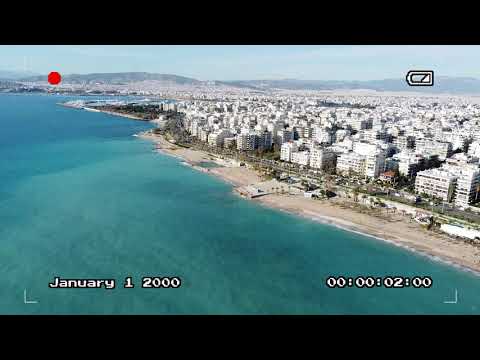 Athens seaside Drone video | Palaio Faliro | Greece