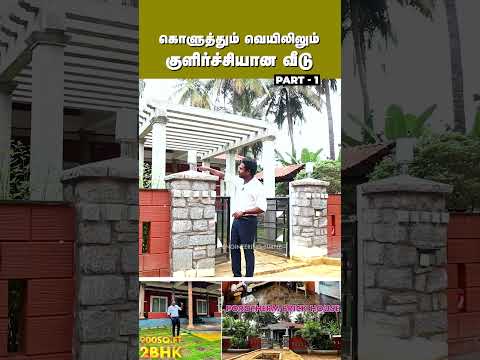 கொளுத்தும் வெயிலிலும் குளிர்ச்சியான வீடு! Part 1 #shorts