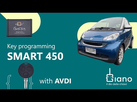 Smart 450 Key programming with AVDI - Abrites
