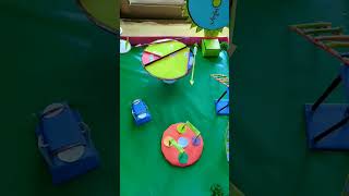 Geometrical Park | Mathematics Project 💚 #project #competition #studends #workingmodel #maths