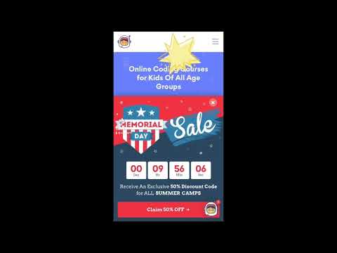 Code Galaxy Memorial Day Sale!