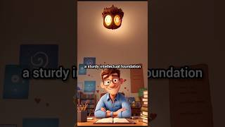 John always reads but he doesn't.... yet #kidseducation #animation #creativekids #happymind #humor
