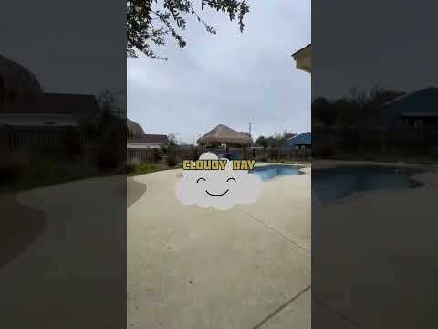 Pool service in a Tesla #fyp #viral #corpuschristi #texas #fypシ #pool