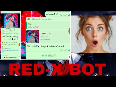 New WhatsApp bug bot By RED_X Very powerful Bot for Whatsapp Lots of commands RED_X 11 BUG BOT ✅