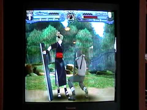 Naruto Shippuden: Clash of Ninja Revolution 3 Temari Combo Challenge