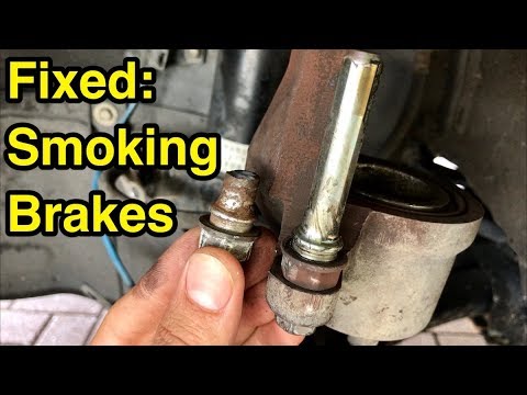 How to fix smoking brakes in your car.