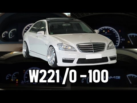 Mercedes Benz S - Class W221 (0-100 KM/H) (0-60 MPH) ACCELERATION BATTLE