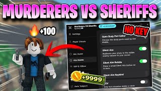 Murderers VS Sheriffs Script *NOKEY* SILENT AIM, WALLBANG, PLAYER ESP & More!
