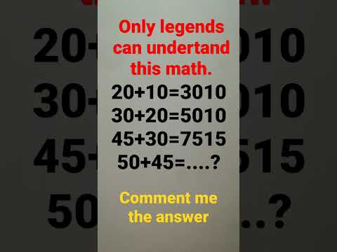 practise of basic iq math.......#maths