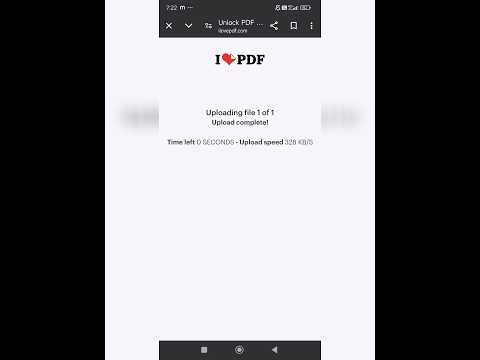 How to unlock🔓any PDF/#pdf/ Break password of any PDF permanently #share #like #subscribe for more☺️
