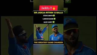 The greatest game changer #jaddu #jadeja #indvsaus #cwc #worldcup