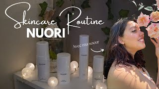NIGHT SKINCARE | avec la marque danoise NUORI (100% naturelle 🌿!)