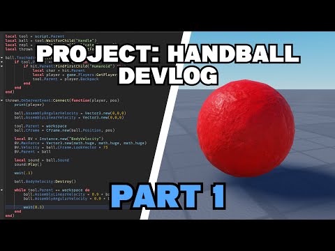 Gotta Start Somewhere... | Project: Handball Devlog | Part 1