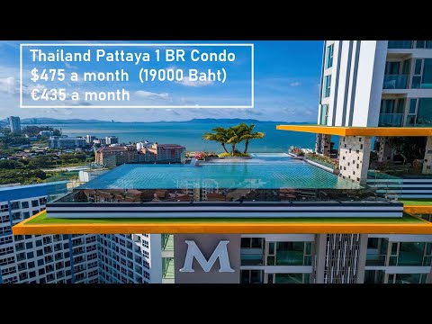 Find your dream luxury condo in Pattaya for just $475 per month!