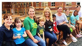 OUTDOOR CLASSROOM 🎒 Elementary garden for creative learning and play