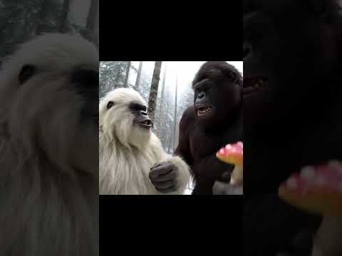 Bigfoot and Yeti Fin Mushrooms #shorts