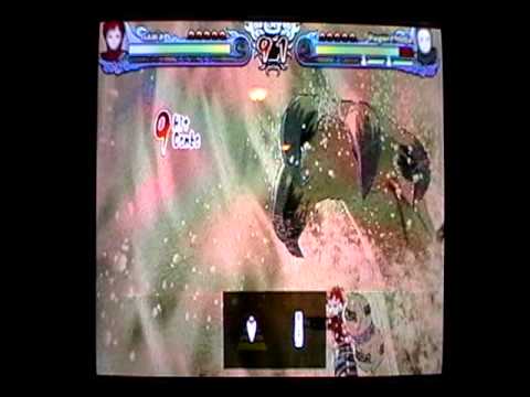 Naruto Shippuden: Clash of Ninja Revolution 3 Gaara Combo Challenge
