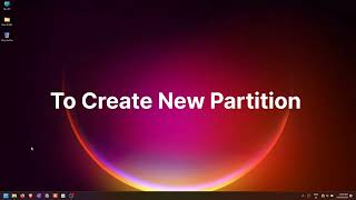 How to Create Partition in Windows 11 | Create Partition (2024)