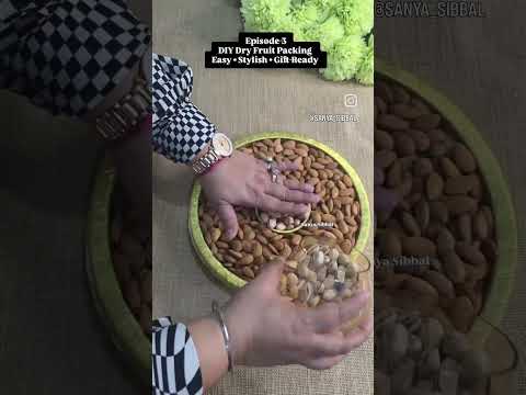 🎥 "Welcome to Episode 3 of our DIY Dry Fruit Packing Series #diy #craft #diycraft