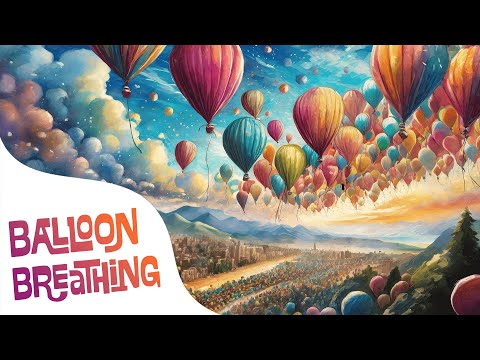 BALLOON BREATHING - 5 Minute Meditation Exercise for Kids