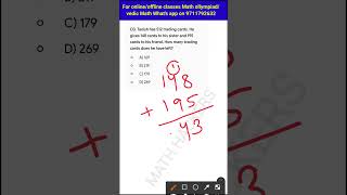 #speedmath #onlinesclasses #ollympiadMath