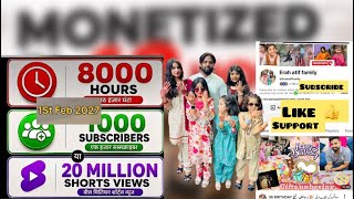 YouTube monitization new 🆕 update 😭🇵🇰how to increase watchtime Aivideos learn with mez😇@rajabbutt94 