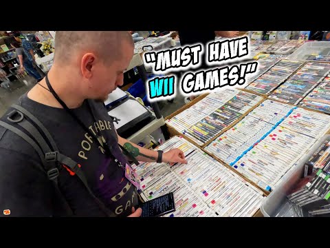 Finding Wii GEMS at Retro Rick's Retro Fest Arkansas!!