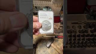 Star Privy American Silver Eagle Crackout #shorts