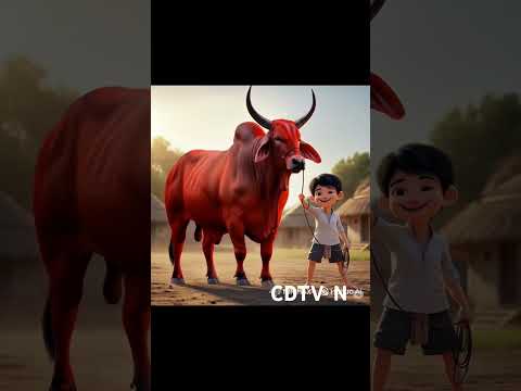 cow carton|Cartoon video|#animals #animation #foryou #youtubeshors