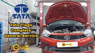 Tata Tiago Complete General Service By MotoFyx | Expert Technicians  | Genuine Spares | Live Updates