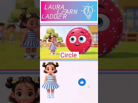 Learn Basic Shapes for Kids | #Preschool #EducationalVideo #CircleSquareTriangle #FunLearning #kids