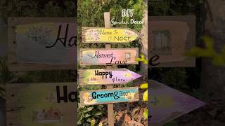 👉🏻Easy DIY Garden Decor idea| Episode 9 |Garden signs #diy #craft #ytshorts #viralshort #gardendiy