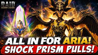 BLOWING PRISMS FOR ARIA! I CAN'T BELIEVE WHAT I PULLED! RAID: Shadow Legends