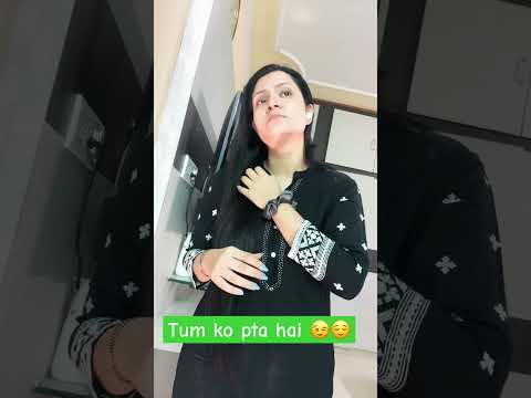 Tum ko pta hai 🤨 #comedy #varshaofficial #funny #husbandwifecomedy #viralvideo