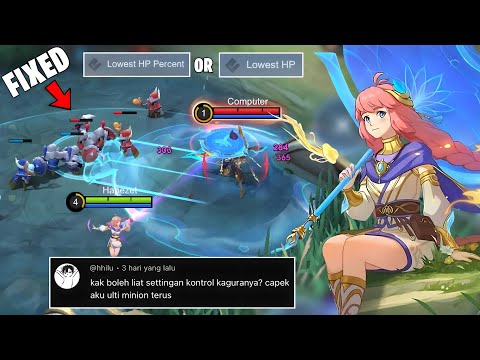 Explanation of Kagura Control Settings for Those Who Often Ult to Minion | Mobile Legends