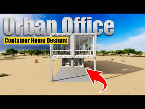 Converting 20ft and 40ft Containers into an Urban Office